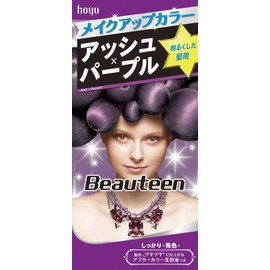 Hoyu Beauty Makeup Color (Ash x Purple) 1.1 oz (32 g) + 3.8 fl oz (96 ml) + Serum 0.2 fl oz (5 ml)