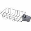 Kitchen Sink Faucet Organizer with Sponge Holder, Drain Rack and