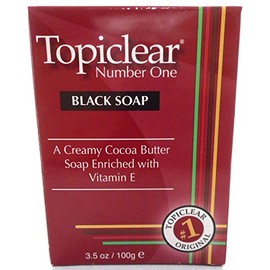 Topiclear Number One - Jabón negro (3,5 oz)