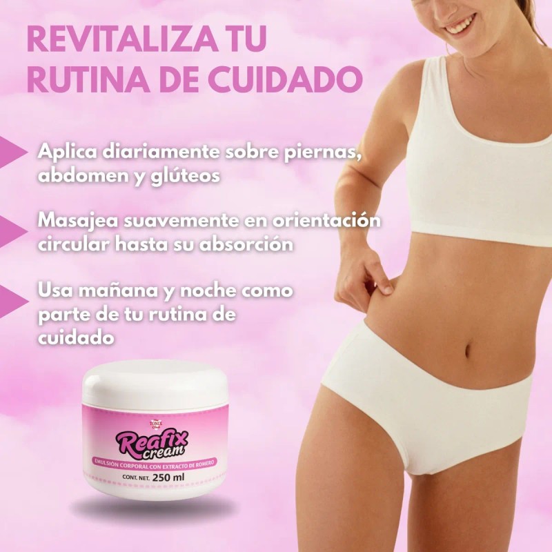 Crema Reafirmante Corporal Romero Cafeína 250ml Herbal Fresca