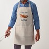 CafePress Uff Da! Lefse Kitchen Apron with Pockets, Grilling Apron,