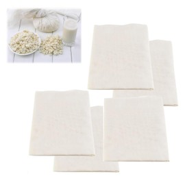 5 Pcs Cheese Cloths | Cotton Muslin Cloths for Cooking, Straining & Filtering | Reusable & Durable Kitchen Essential