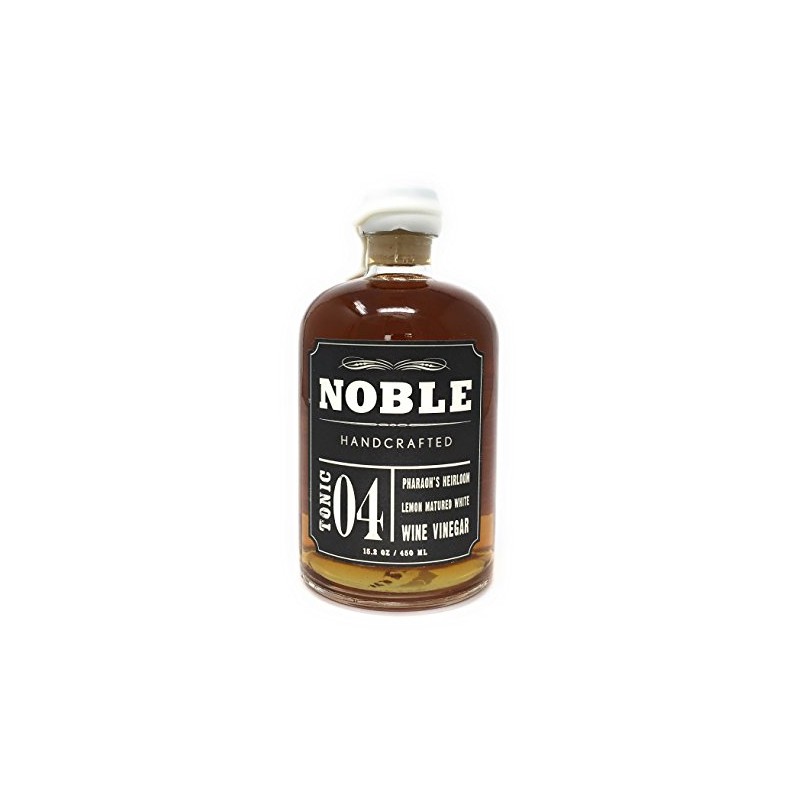 Noble Tonic 04 Pharaohs Heirloom Lemon Matured White Wine Vinegar,