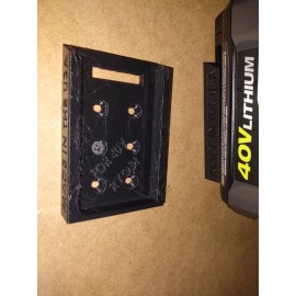 Unbranded 2 Pack RYOBI 40V BATTERY HOLDER/HANGER MADE IN USA