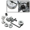 Zasvec Depth Limiter Adjusting Ring 16 Pieces Drill Depth Stop