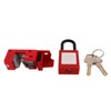 Circuit Breaker Lock Set Aluminum Alloy Anti Corrosion Electrical Safety
