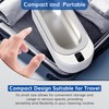 Upgraded KUNPHY Ultrasonic Jewelry Cleaner with 50ml Solution, 48KHZ, 12OZ