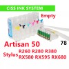 For Epson refillable CIS CISS ink system Artisan 50 Stylus