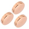 PATIKIL 1-3/8 Inch ID Copper Pipe End Cap, 3 Pack
