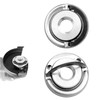 LIAMGUS 2 Pcs M14 Quick Release Self Locking Flange Nut,