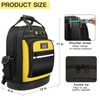 AIRAJ PRO Tool Backpack,17"Heavy Duty Tool Backpack Bag with Waterproof