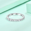 Blaniy Stackable Rings for Her 925 Sterling Silver Promise Ring