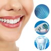 8 Pack Replacement Brushes for Oralb Dual Clean Replacement Heads