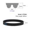sourcing map HTD-5M Rubber Toothed Belt 550 mm Circumference x