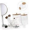 Baluue Bathroom Organizers and Storage Cotton Pad Dispenser Small Jars