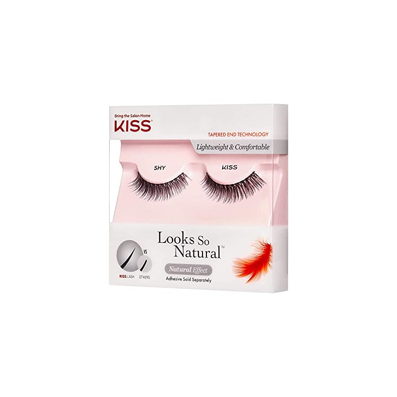 Pestañas Postizas ligeras y de larga duración efecto natural KISS