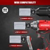 MIXPOWER 7PCS 1/2" Drive Wheel Protector Impact Socket,Thin Wall Deep