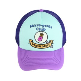Micro-Pen is Club President - Cap Trucker Snapback Hat