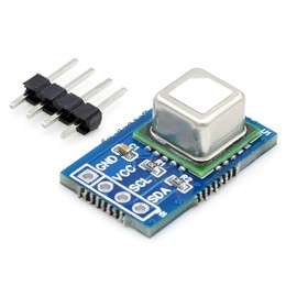 HiLetgo SCD41 CO2 Carbon Dioxide Gas Sensor Gas Detect Module Temperature Humidity Sensor I2C Communication 2.4-5.5 V for Air Quality Monitoring