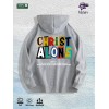 CHRIST ALONE Graphic Hoodie 100% Cotton US Warehouse 7 ColorsColor: