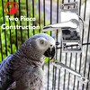 Bonka Bird Toys 30001H Half Circle Lock for Bird Cages,