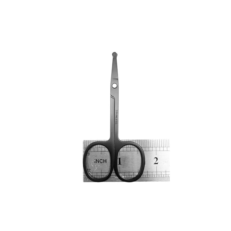 Herolland Premium Nose Hair Scissors, Ear and Nose Hair Trimmer