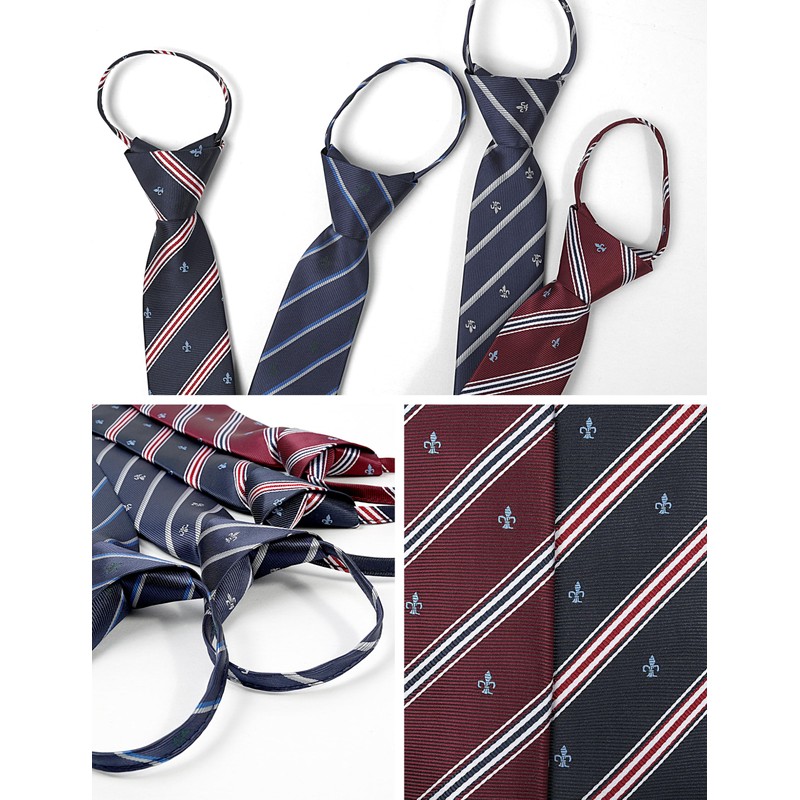 M.H.A.style 30313 Children's Necktie, One-Touch (Easy to Wear), Formal Necktie,