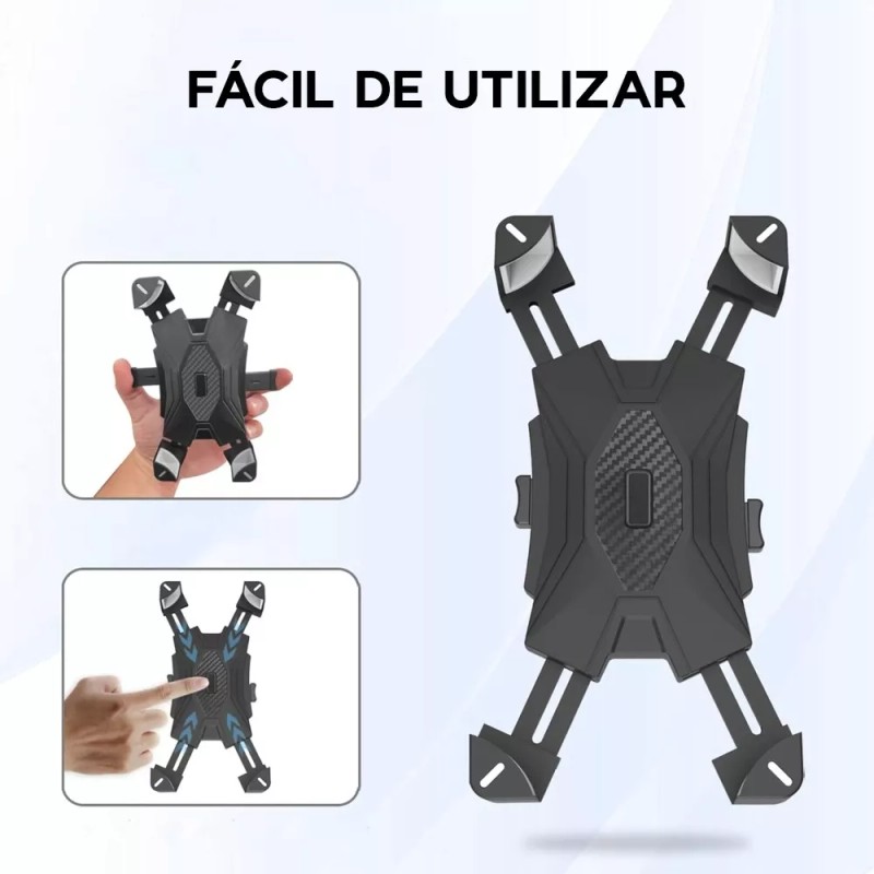 Maíz Soporte Base Moto Bicicleta Porta Celular Universal 360 Gps