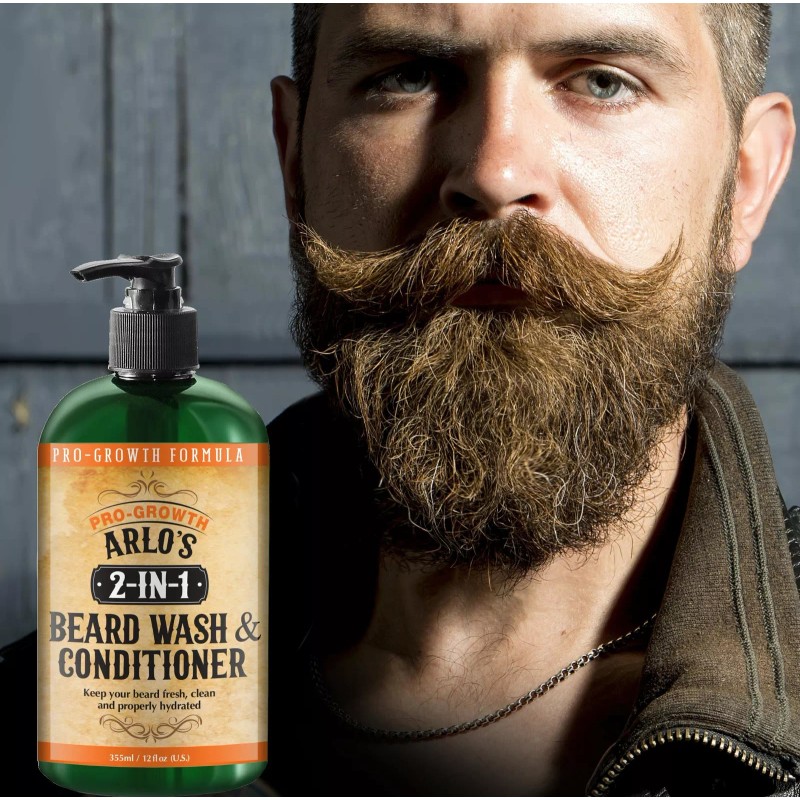 Arlo's 2-in-1 Beard Wash and Conditioner 12 oz. - Pro