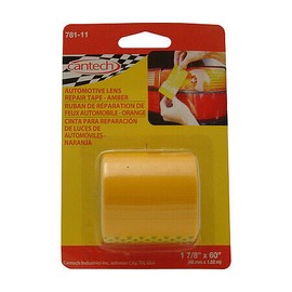 Cantech Headlight Repair Tape, Amber / Yellow, 1.875 in x 60 in.