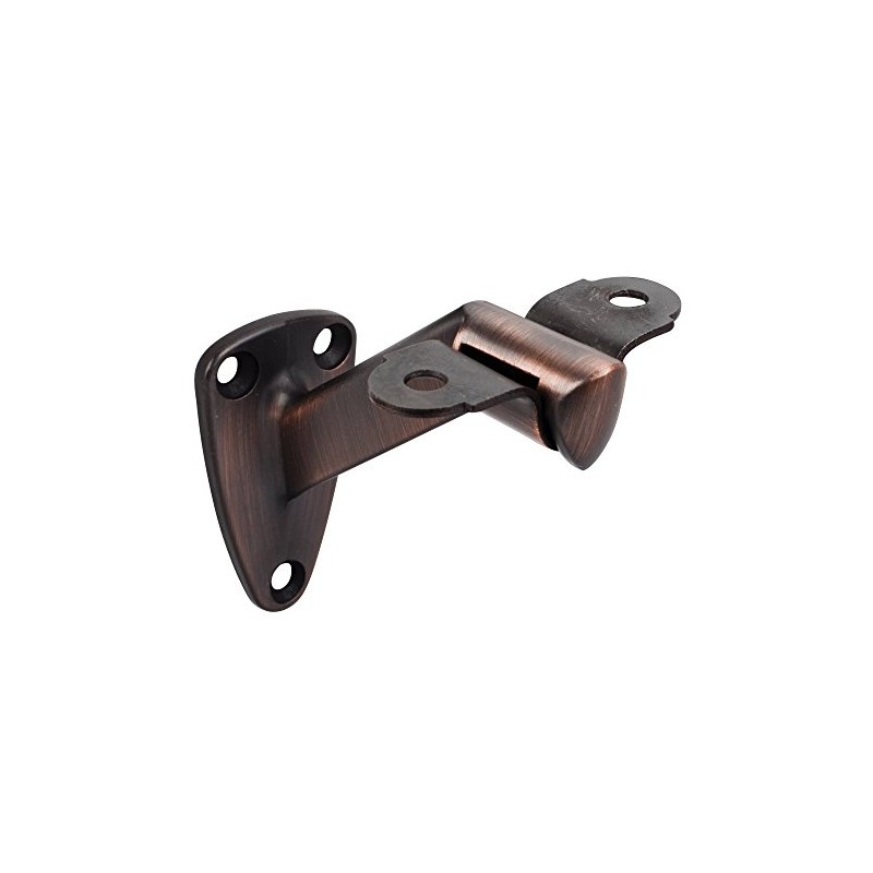 Box of 10- Brushed Copper (Bronze) Handraill Brackets with screws10