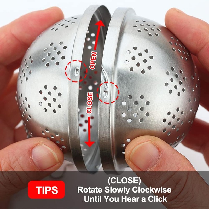 Spice Ball Extra Large For Cooking, Seasoning Ball, Spice Infuser,