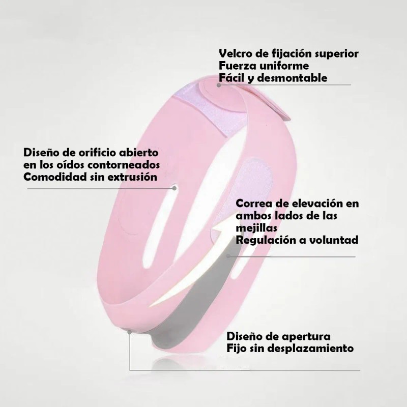 Faja Mentonera Reduce Papada Correa Adelgazante Facial Antia