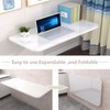 YJZXXLSH Wall Mounted Laundry Room Folding Table，Fold Down Desk for