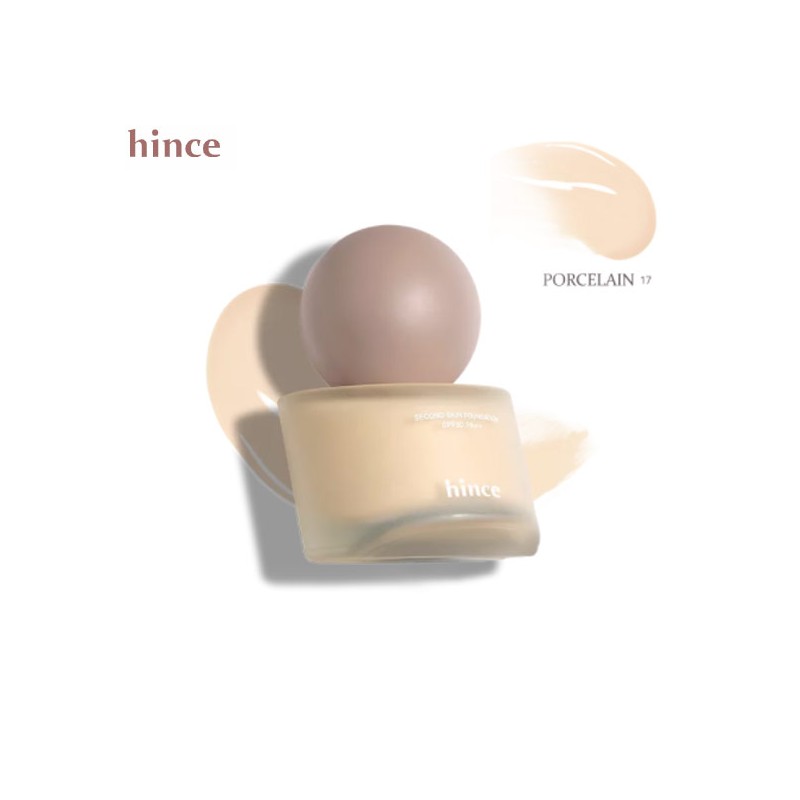 HINCE Second Skin Foundation SPF 30 PA++ 40ml, Shade:23 Sand