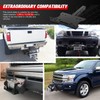 FieryRed Universal 2" Receiver Trailer Hitch Winch Mount Plate, Winch