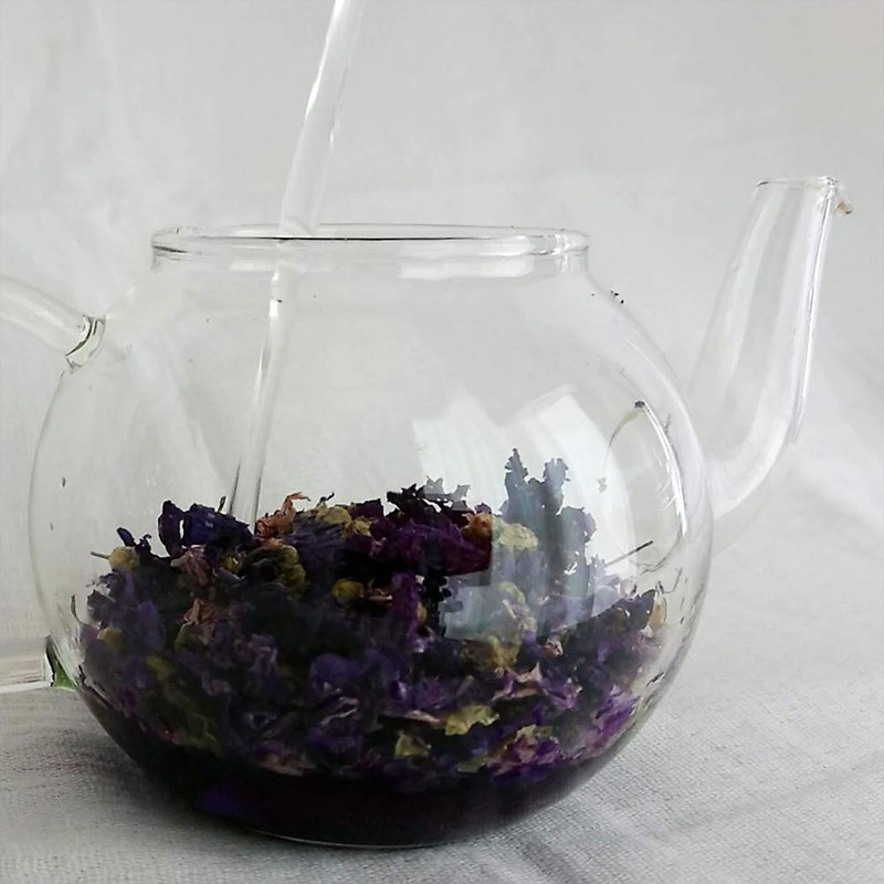 Herbal Tea Mallow Blue Malva, Mallow, Blue Mallow, Blue Mallow