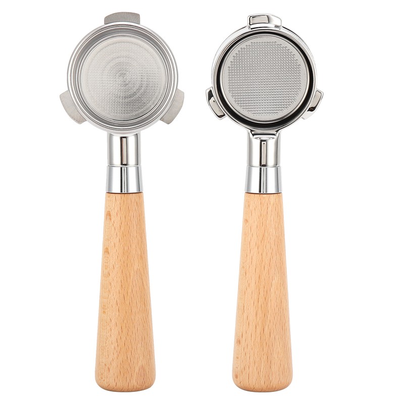 Coffee Bottomless Portafilter Stainless Steel Filter Holder Basket Replacement Tool