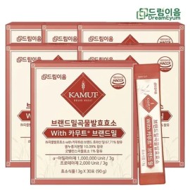 드림이음 Dream Eum Kamut Enzyme Brand Wheat Grain Fermentation Enzyme 6 months supply / 드림이음 카무트 효소 브랜드밀 곡류 발효효소 6개월분