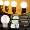 Sphoon Dimmable LED 4W Globe Light Bulb,40W Equivalent E26 Standard