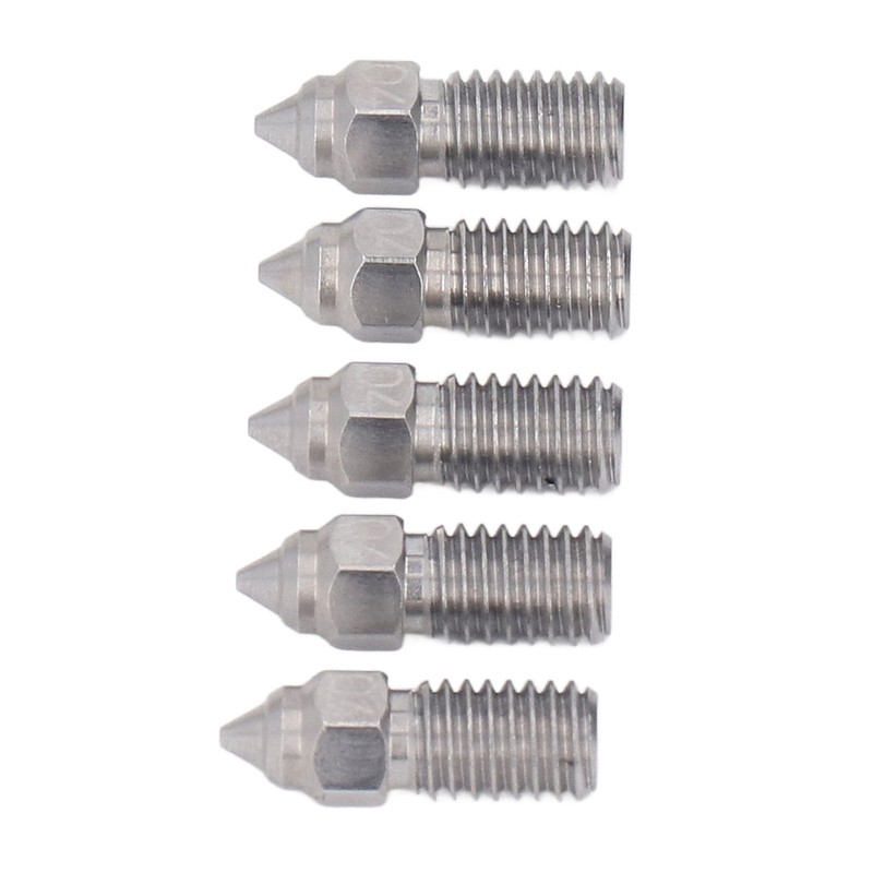 0.4mm Nozzles Kit High Flow High Temp Resistant Stainless Steel