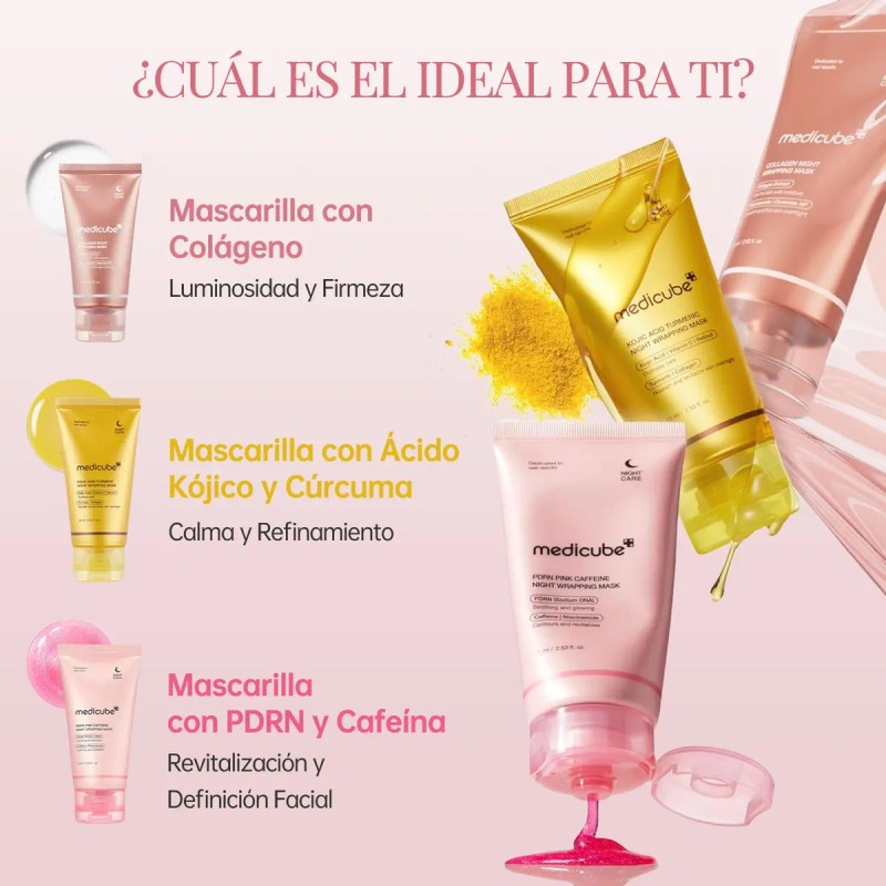 Medicube Mascarilla Nocturna De Colágeno Reafirmante 75ml