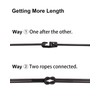 WMZOBH Bungee Cords with Hooks 25 Pcs - 6 Inch