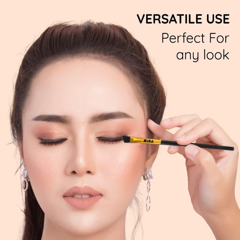 Mina Brow Brush-Premium Angled Eyebrow Brush