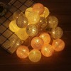 LED Light String LED Cotton Thread Ball String Light Decorative