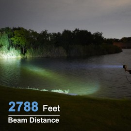 GOODSMANN TACTICPRO Powerful up to 2000 Lumen HID Spotlight/Floodlight Automotive/Garage/Emergency/Boating/Fishing/Hunting/Camping/Hiking/Patrolling Spotlight 9924-0011-06