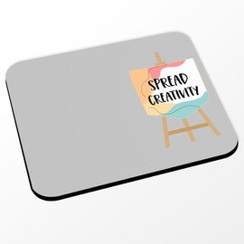 Fabulous Spread Creativity Mauspad Grau – (Maße 24 x 20 cm)