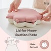 Firgi IVORY Food Grade Silicone Dishware Plates for Baby and