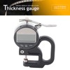 Digital Display Paper Leather Cloth Thickness Gauge Measuring Tool Range