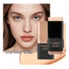 Base De Maquillaje Flawless, Impermeable Con Doble Punta